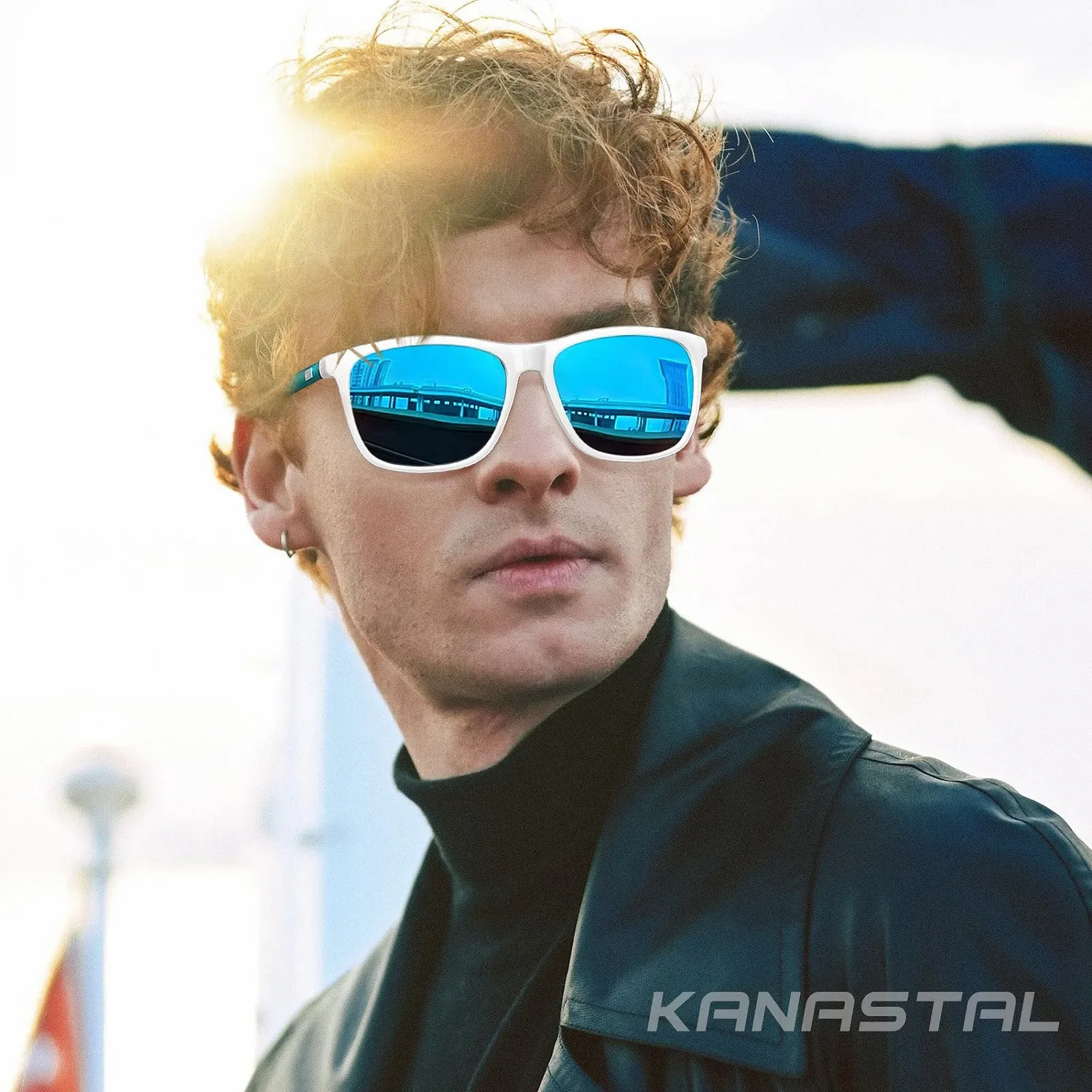 Поляризованные солнцезащитные очки Kanastal для мужчин и женщин, ретро, классические, зеркальные, защита UV400 для путешествий, фото №3 Поляризованные солнцезащитные очки Kanastal для мужчин и женщин, ретро, классические, зеркальные, защита UV400 для путешествий, фото №3