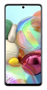 Смартфон Samsung Galaxy A71 128 GB 6 GB RAM Dual SIM Silver - Фото 1