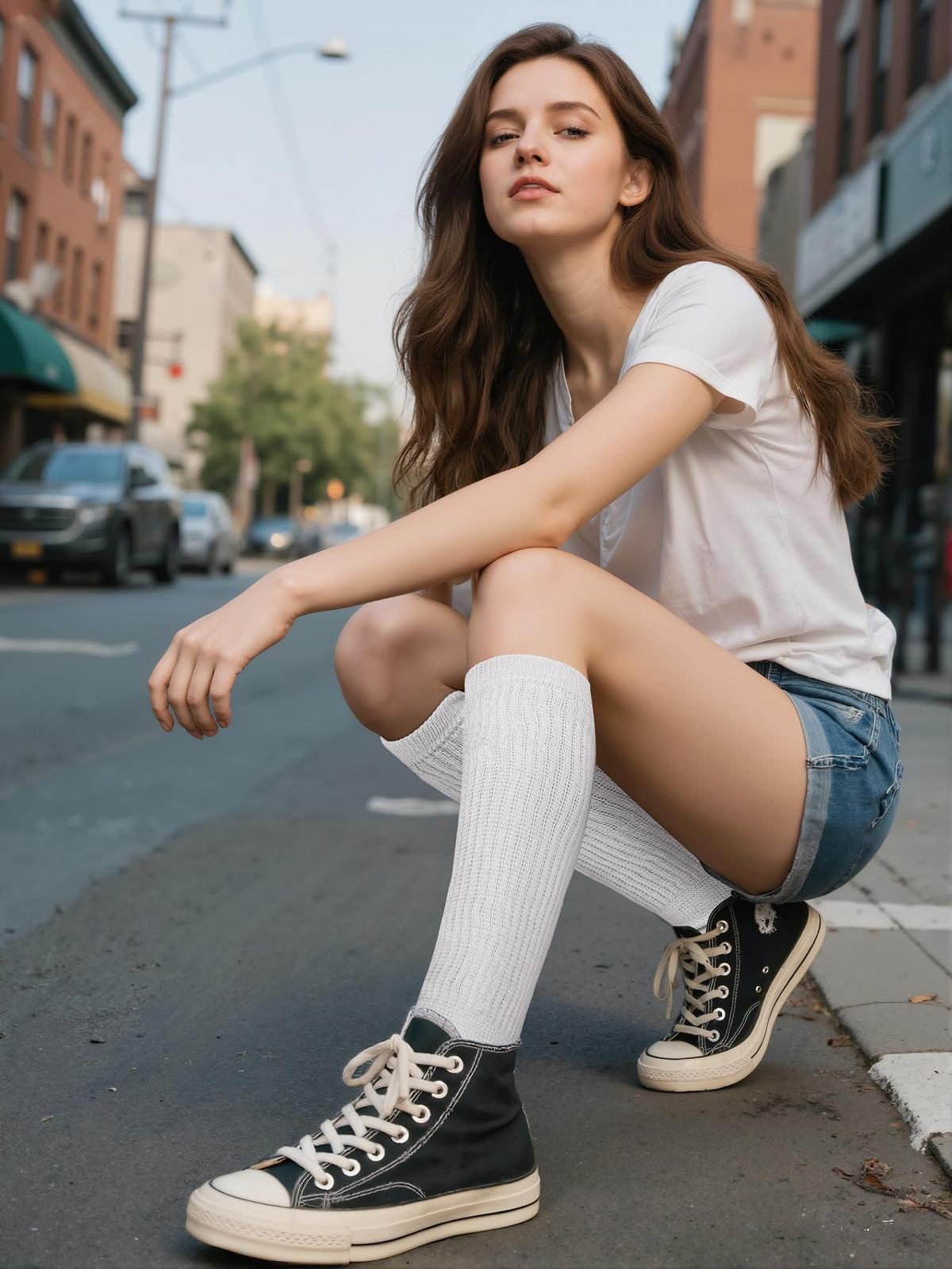 Шкарпетки Cooraby, 3 пари, жіночі, високі, м'які, дихаючі, розмір 35-42, фото №6