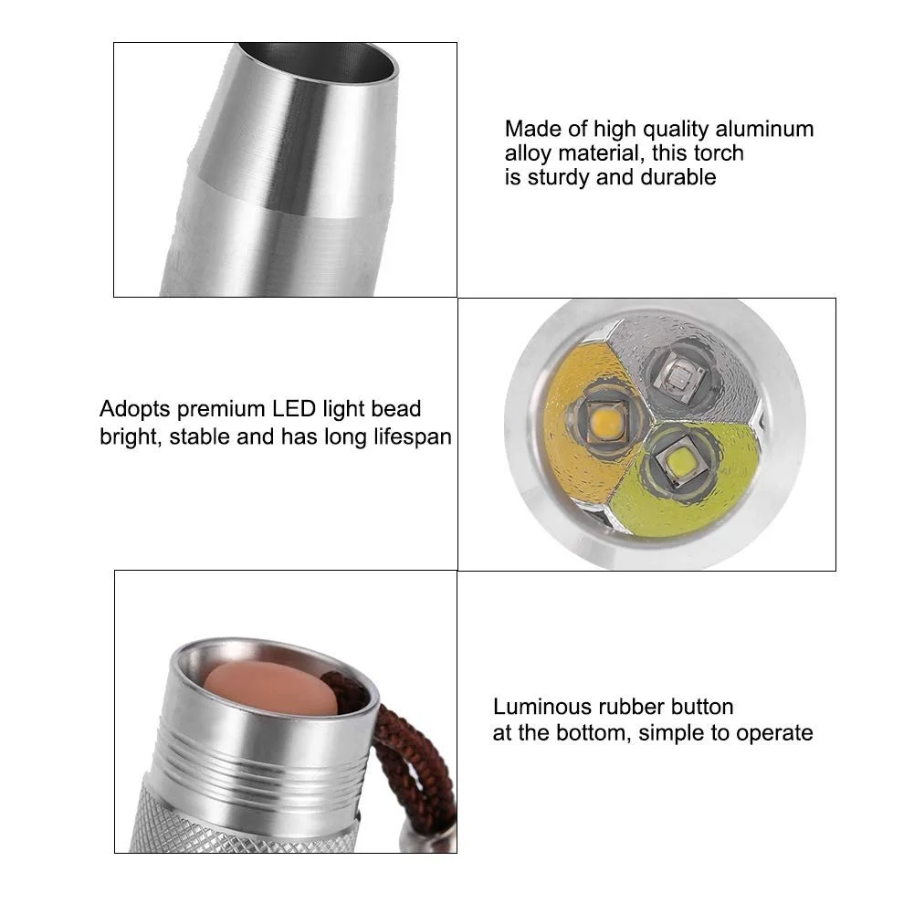 LED Фонарик Marhynchus для проверки ЖК-экранов, распознавания ювелирных изделий и тестирования серебра, 3 цвета, фото №2 LED Фонарик Marhynchus для проверки ЖК-экранов, распознавания ювелирных изделий и тестирования серебра, 3 цвета, фото №2