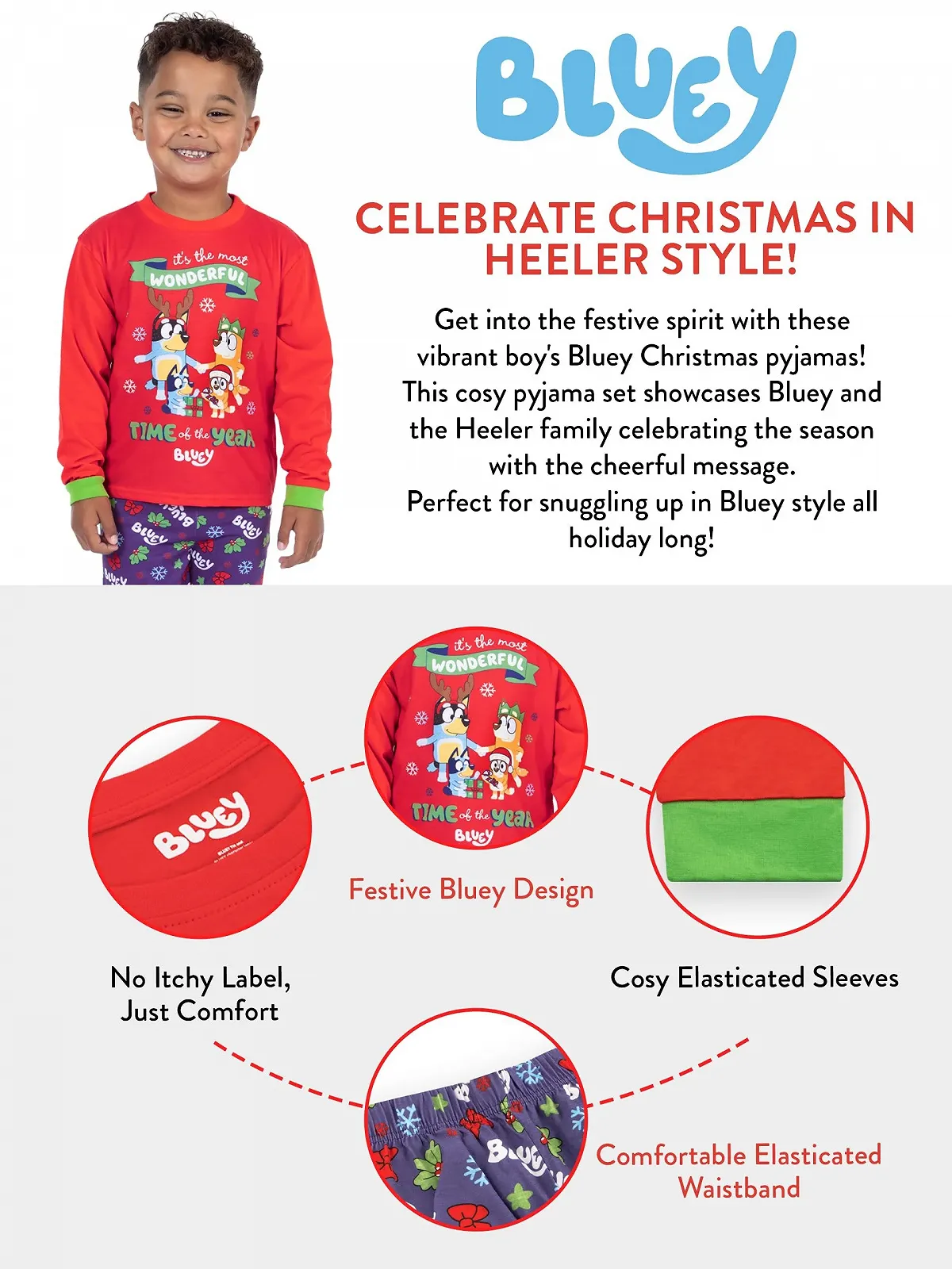 Піжама BlueY Різдвяна, фото №6