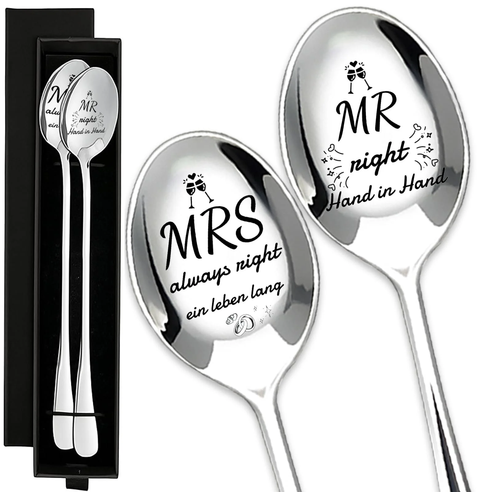 Набір з 2 супових ложок Wedding, фото №1