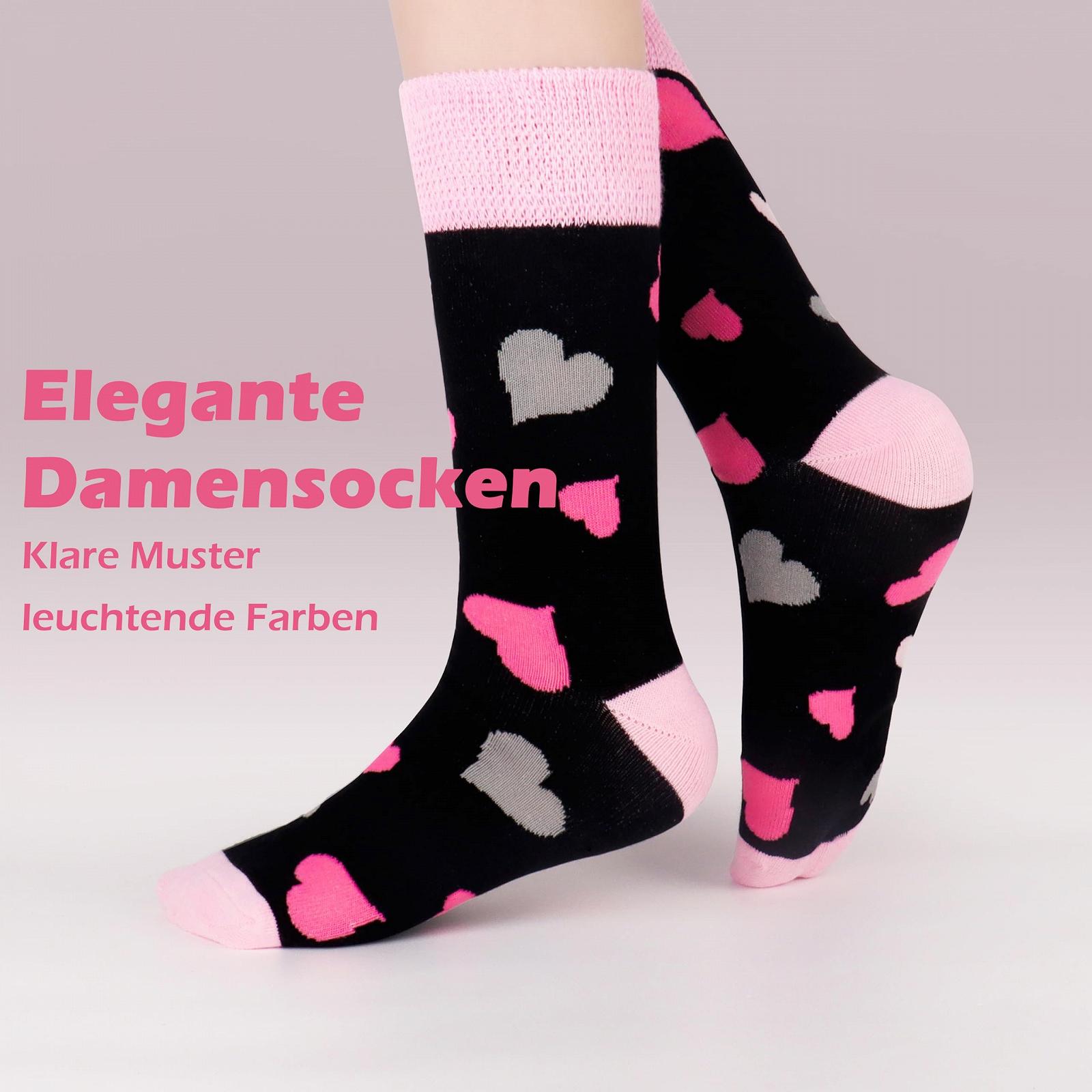 Носки Jeasona 35-42 Хлопок, разноцветные, 10 пар, фото №5