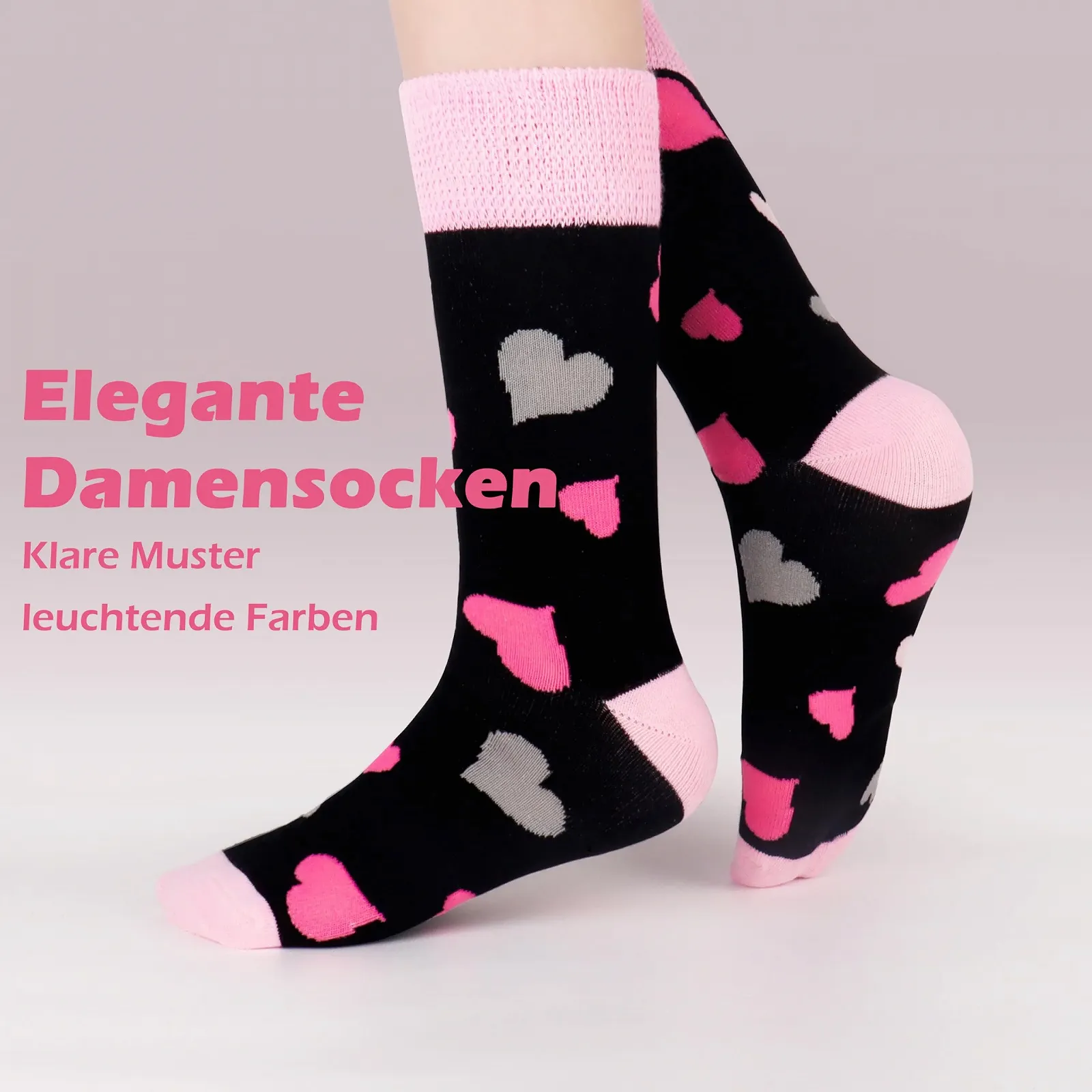 Носки Jeasona 35-42 Хлопок, разноцветные, 10 пар, фото №5