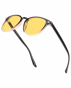 Поляризовані окуляри для водіння вночі/в туман Myiaur Жовті - Фото 1