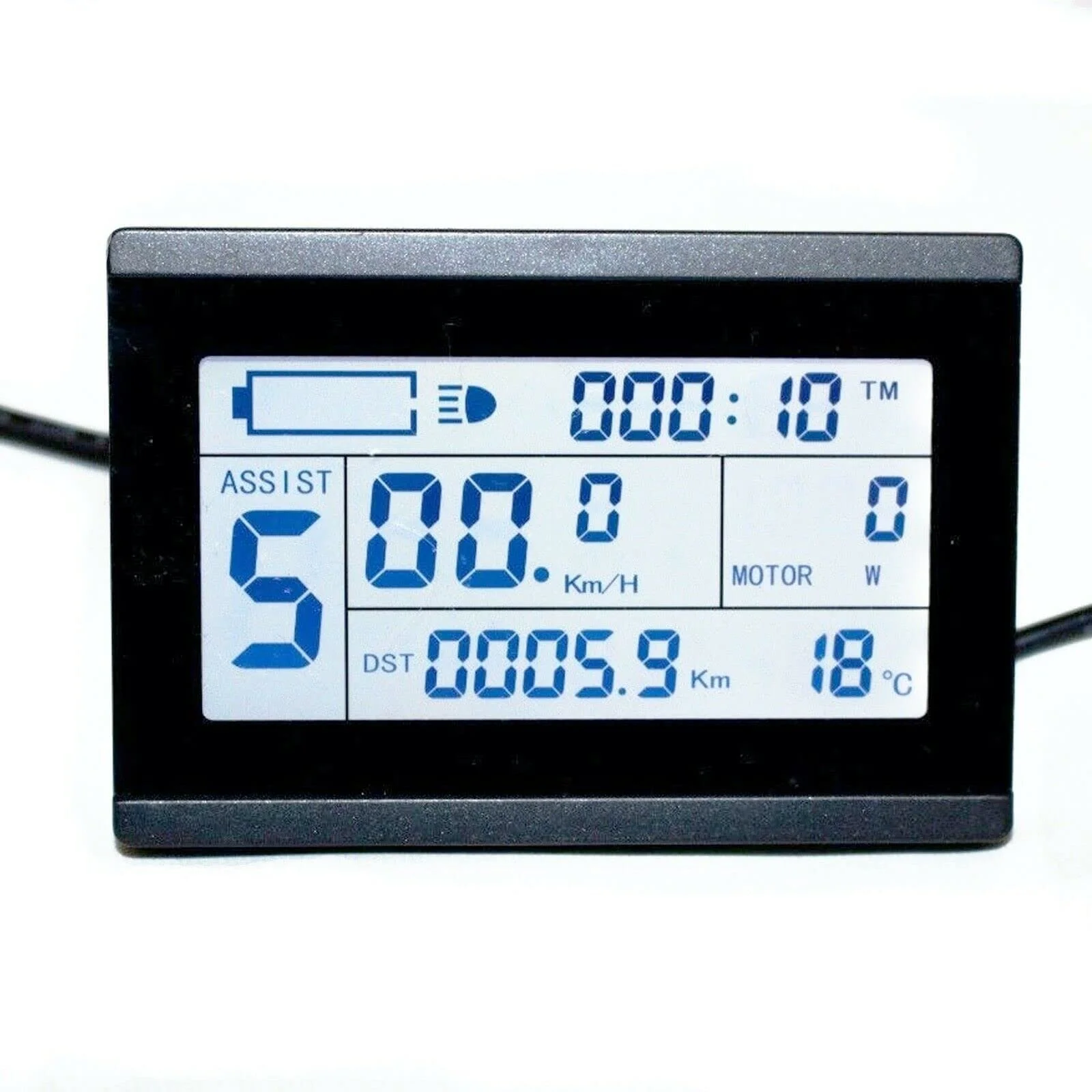 Велокомпьютер KT LCD3 24 V/36 V/48 V с подсветкой, фото №1