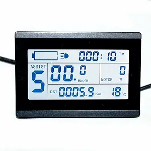 Велокомпьютер KT LCD3 24 V/36 V/48 V с подсветкой - Фото 1