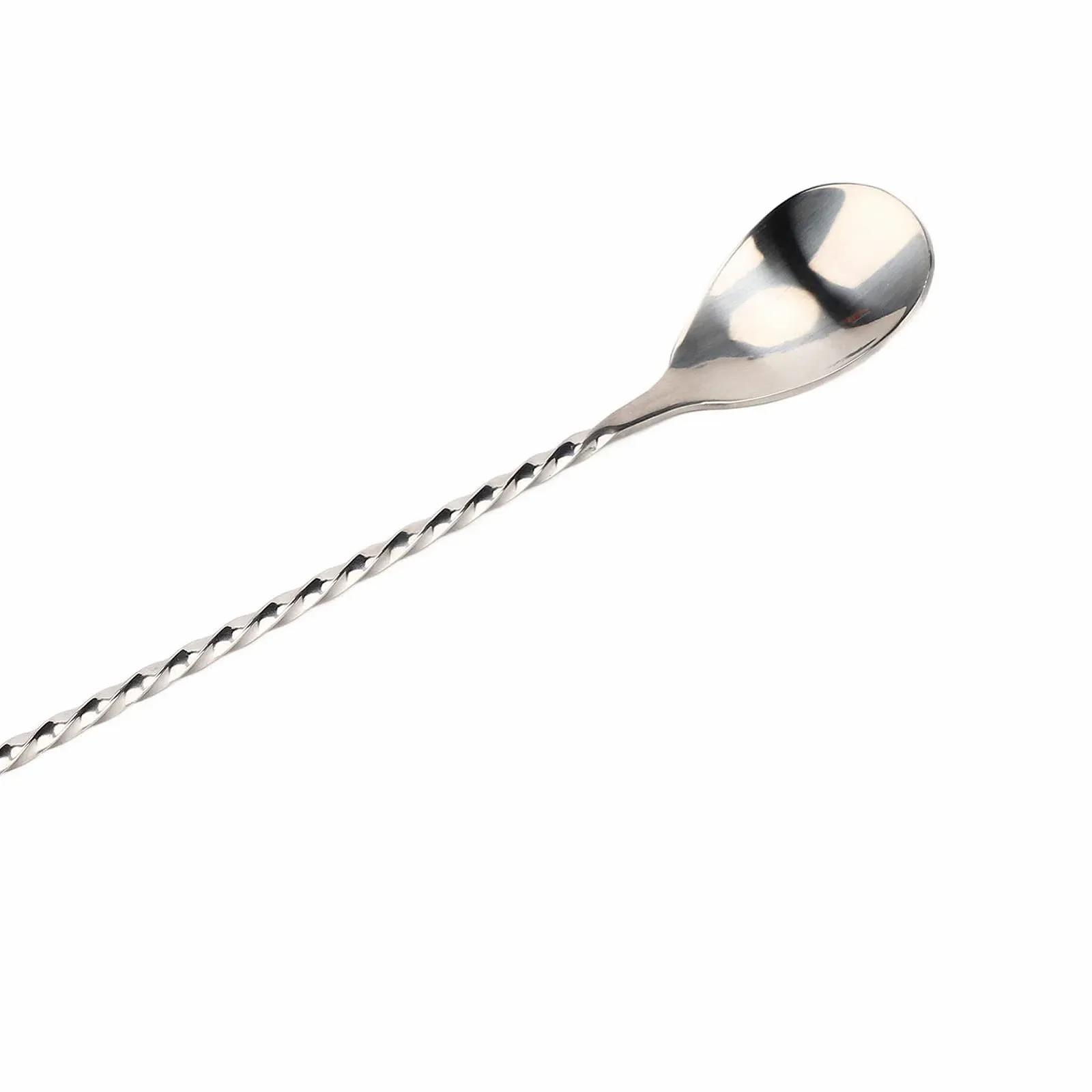 Мішалки для коктейлів з нержавіючої сталі, мішалки з дрібною різьбою і довгою ручкою для дому, бару, фото №7