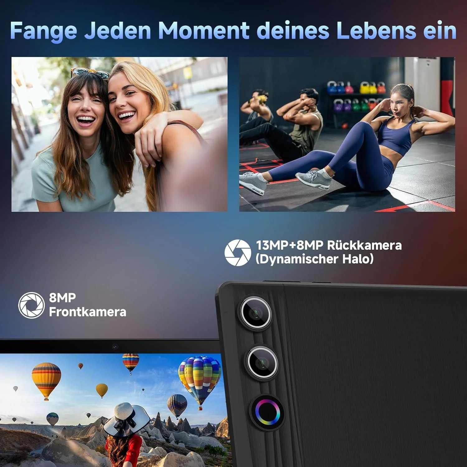Планшет 11.5" Full HD Ainmel G9A 6+24/128Gb 5G 8 ядер Android 15 8400 mAh Черный, фото №4 Планшет 11.5" Full HD Ainmel G9A 6+24/128Gb 5G 8 ядер Android 15 8400 mAh Черный, фото №4