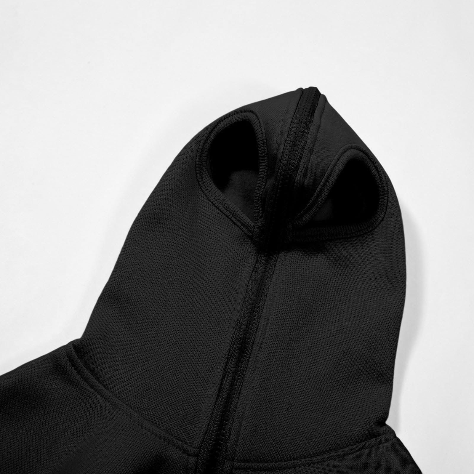 Рождественский джемпер 134 для мальчиков - Худи с принтом на молнии, с люверсами и карманом для повседневной носки, фото №4