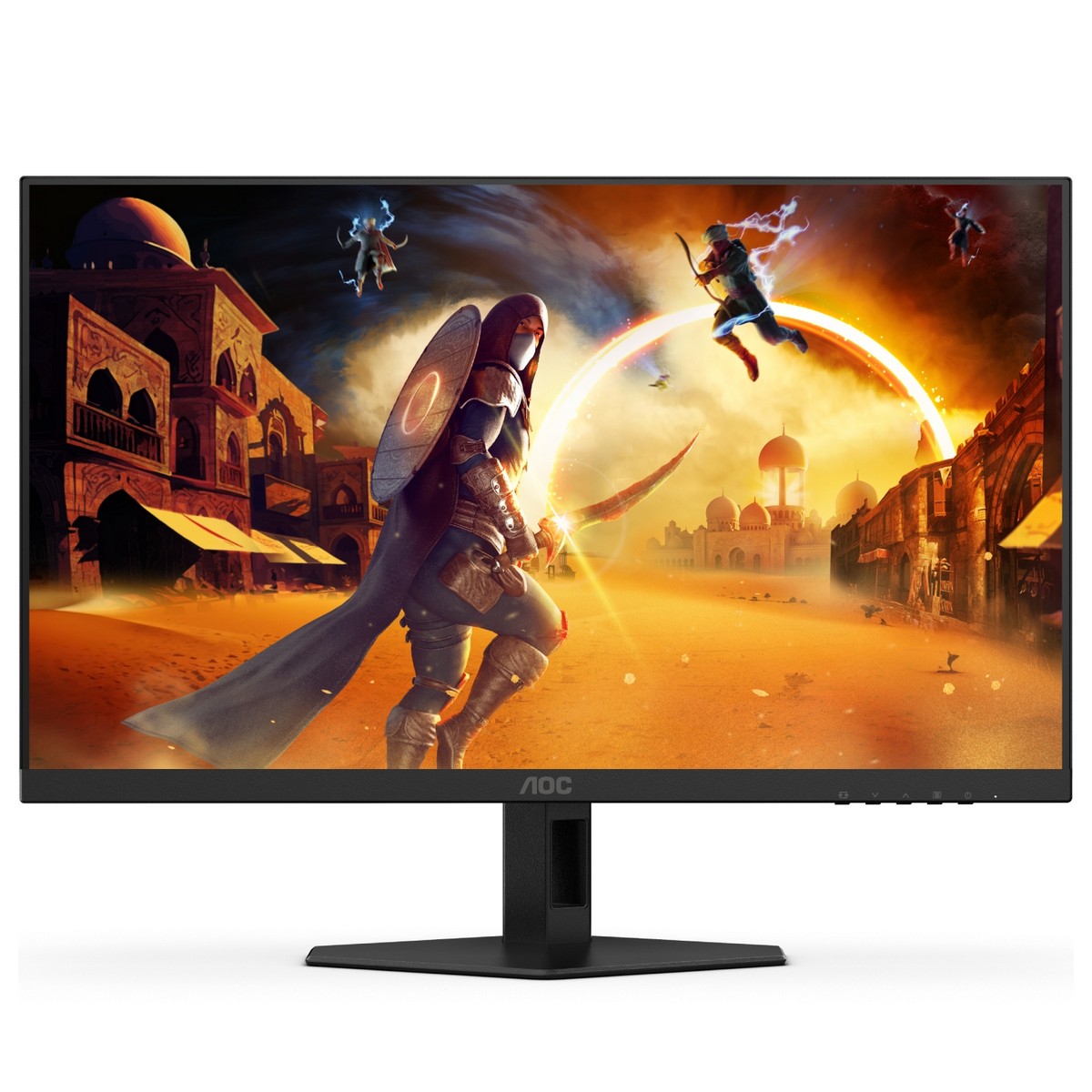 Монітор 27" AOC 27G4XE IPS 180Гц 1мс HDMIx2 DP колонки чорний, фото №1