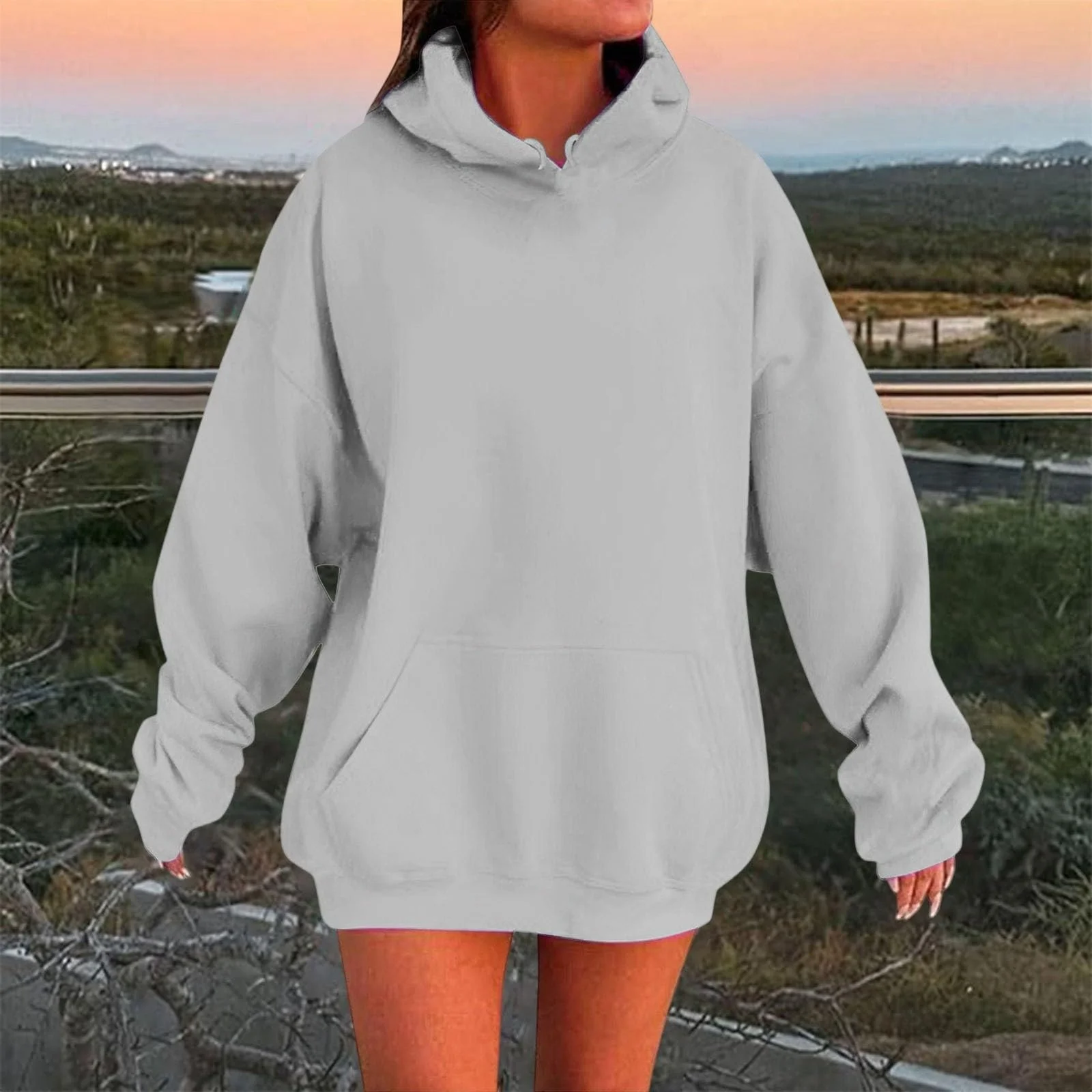 Толстовка Женская Y2K Куртка на молнии Худи Унисекс Модный Тренд Ретро Свободный Спортивный Гимнастический Свитшот Harajuku Oversize Хип-Хоп Рэп Повседневный Пуловер Фитнес Основные Тренировки, фото №3