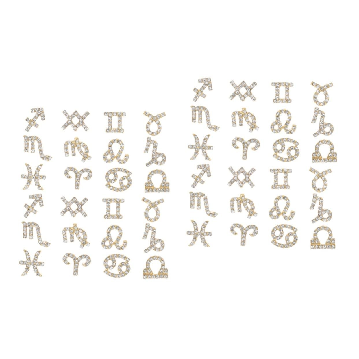 Стрази для нігтів WOONEKY Сузір'я Знаки, фото №1