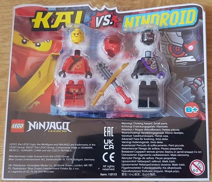 Дитячий конструктор LEGO Ninjago Кай проти Ніндроїда (112113), фото №1