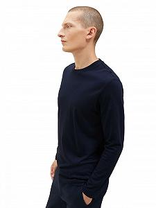 Футболка с длинными рукавами Tom Tailor 1037811-10668 Темно-синий S synthetic.ua - Фото 1