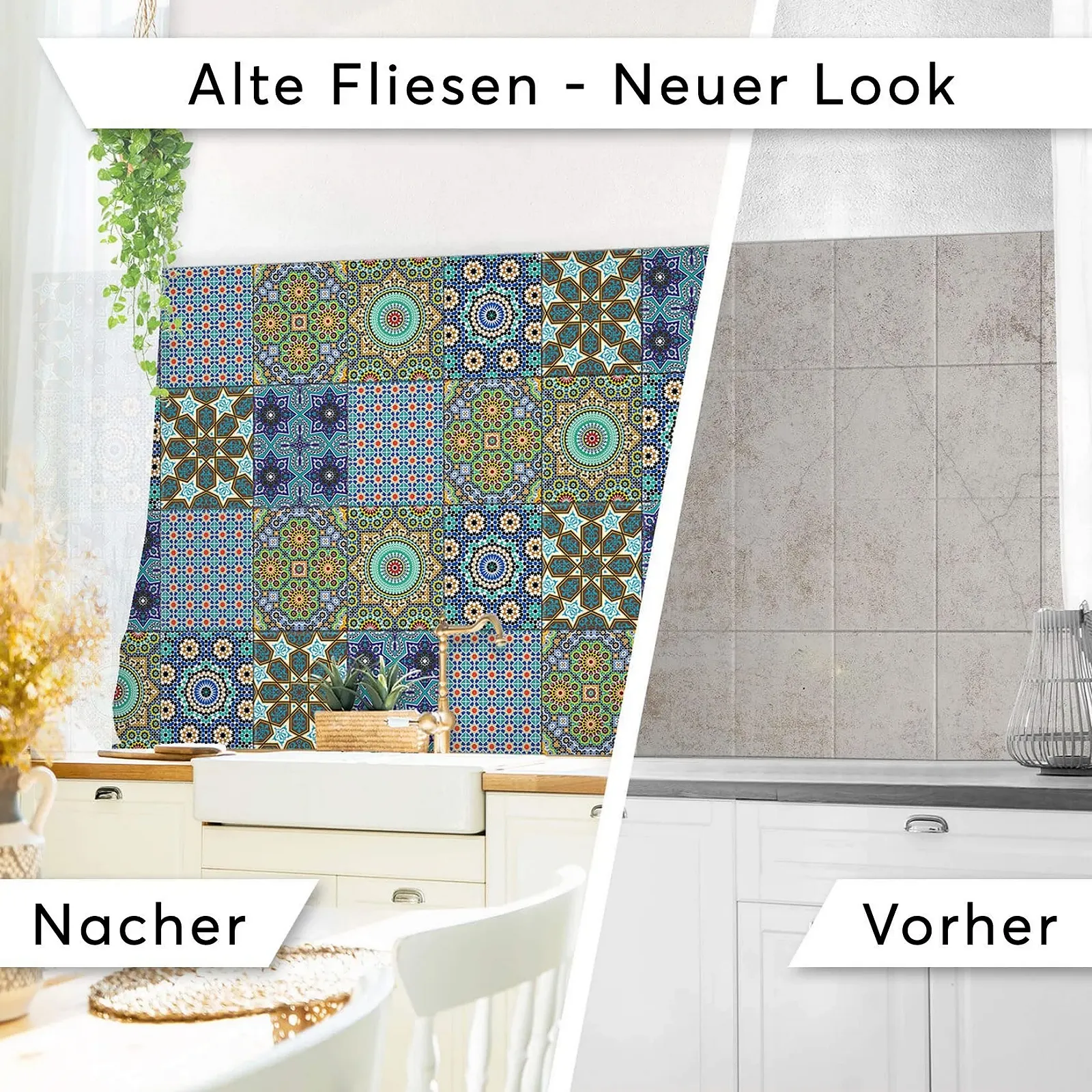 Наклейки для плитки CREATISTO 15 x 20 см 12 шт., фото №3