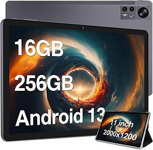Планшет 11" Full HD Aocwei X800 8+8/256Gb 8 ядер Android 13 8600 mAh Сірий - Фото 1