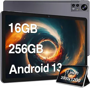 Планшет 11" Full HD Aocwei X800 8+8/256Gb 8 ядер Android 13 8600 mAh Серый - Фото 1