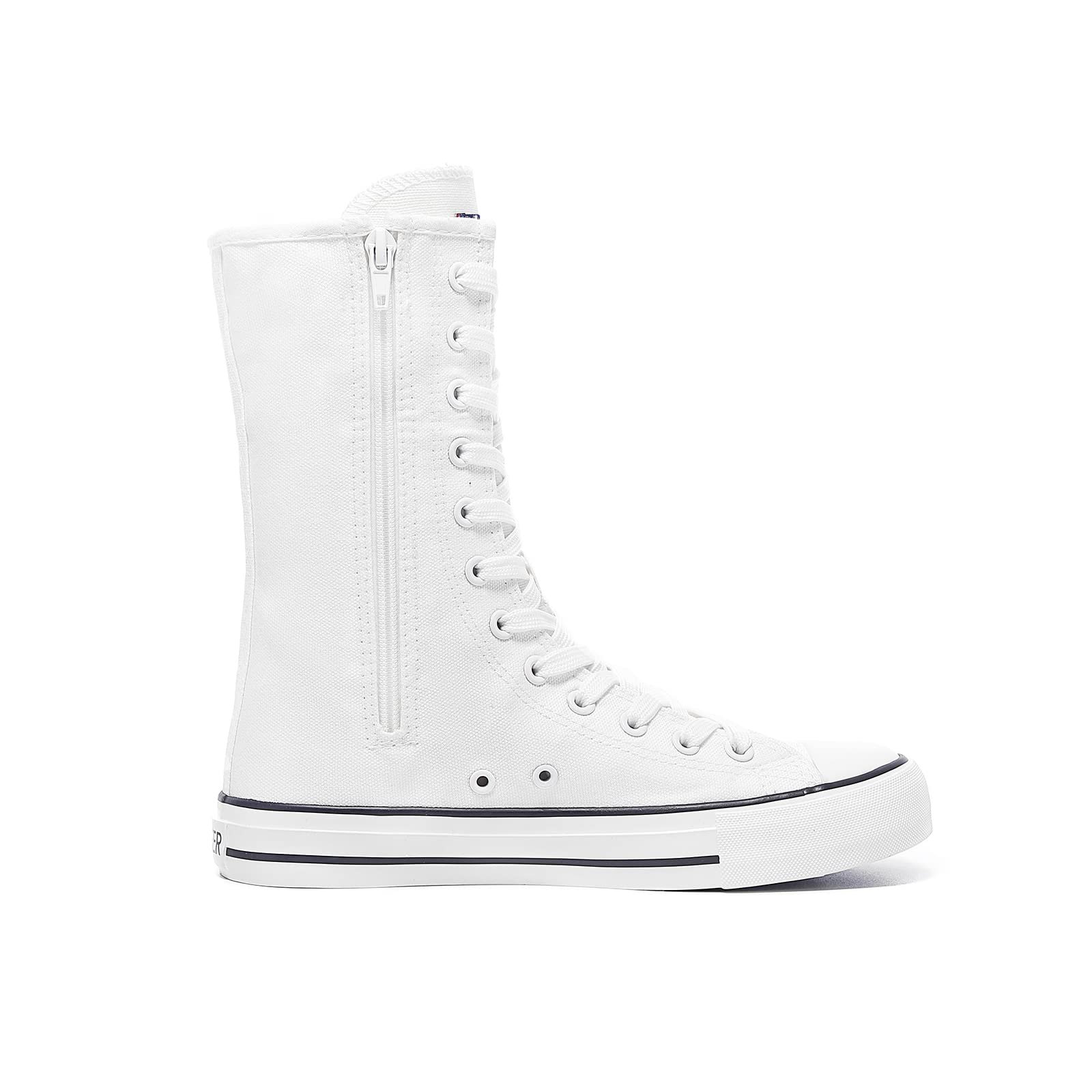 Кеди Momuk Високі Жіночі Тканинні На Шнурівці, фото №5