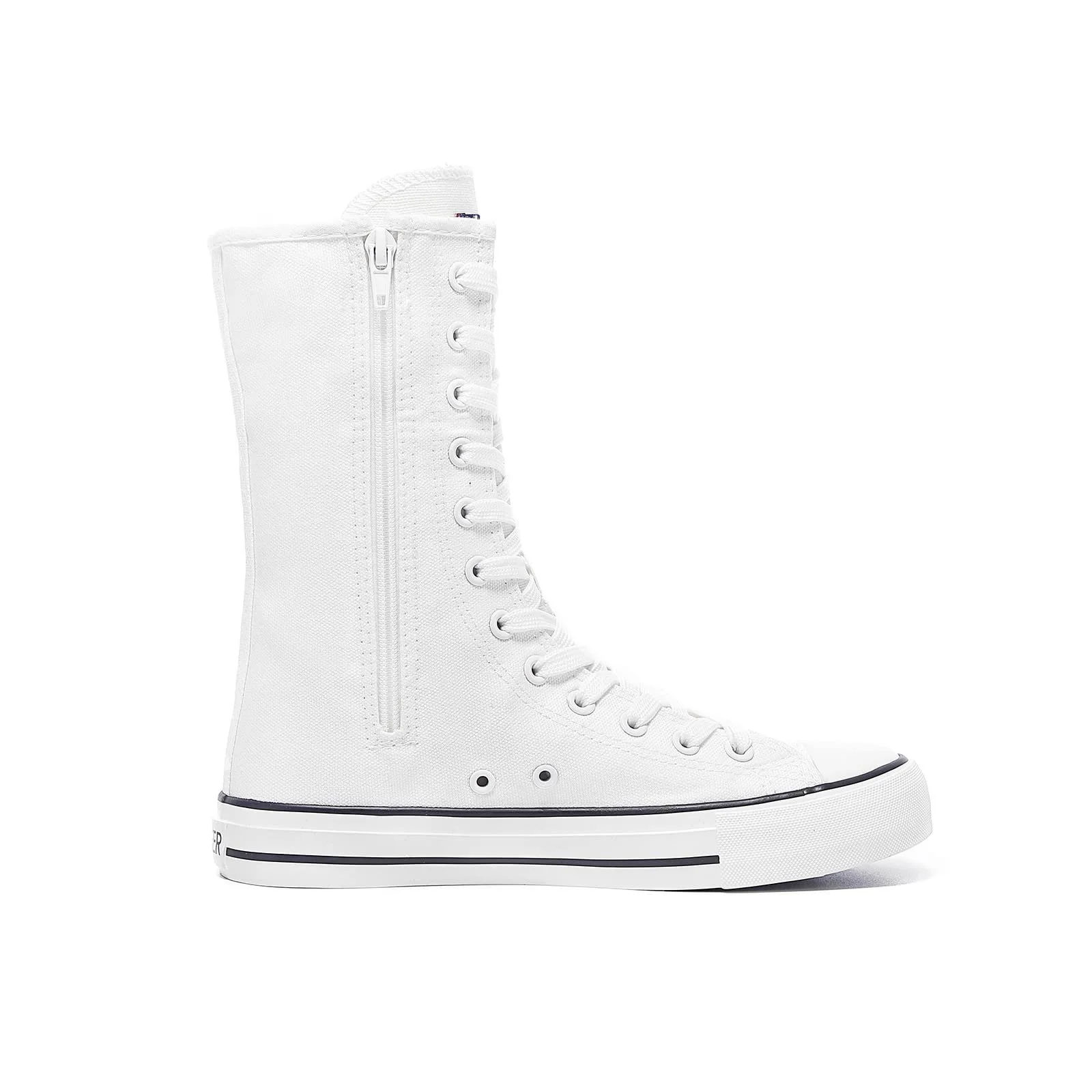 Кеди Momuk Високі Жіночі Тканинні На Шнурівці, фото №5