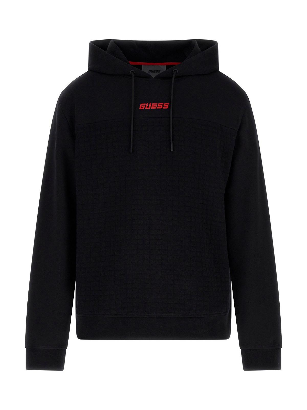 Чоловіче худі GUESS Чорний - M, фото №1