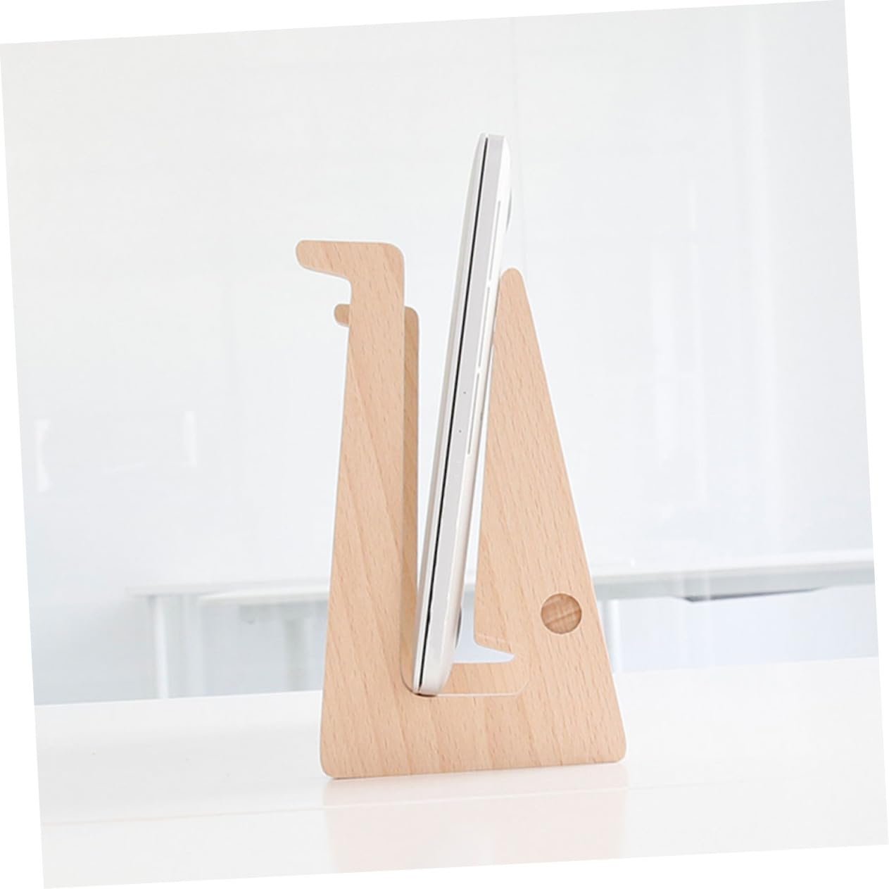 Підставка для ноутбука VANZACK Дерев'яна портативна Ергономічний дизайн Покращення кута огляду, фото №8