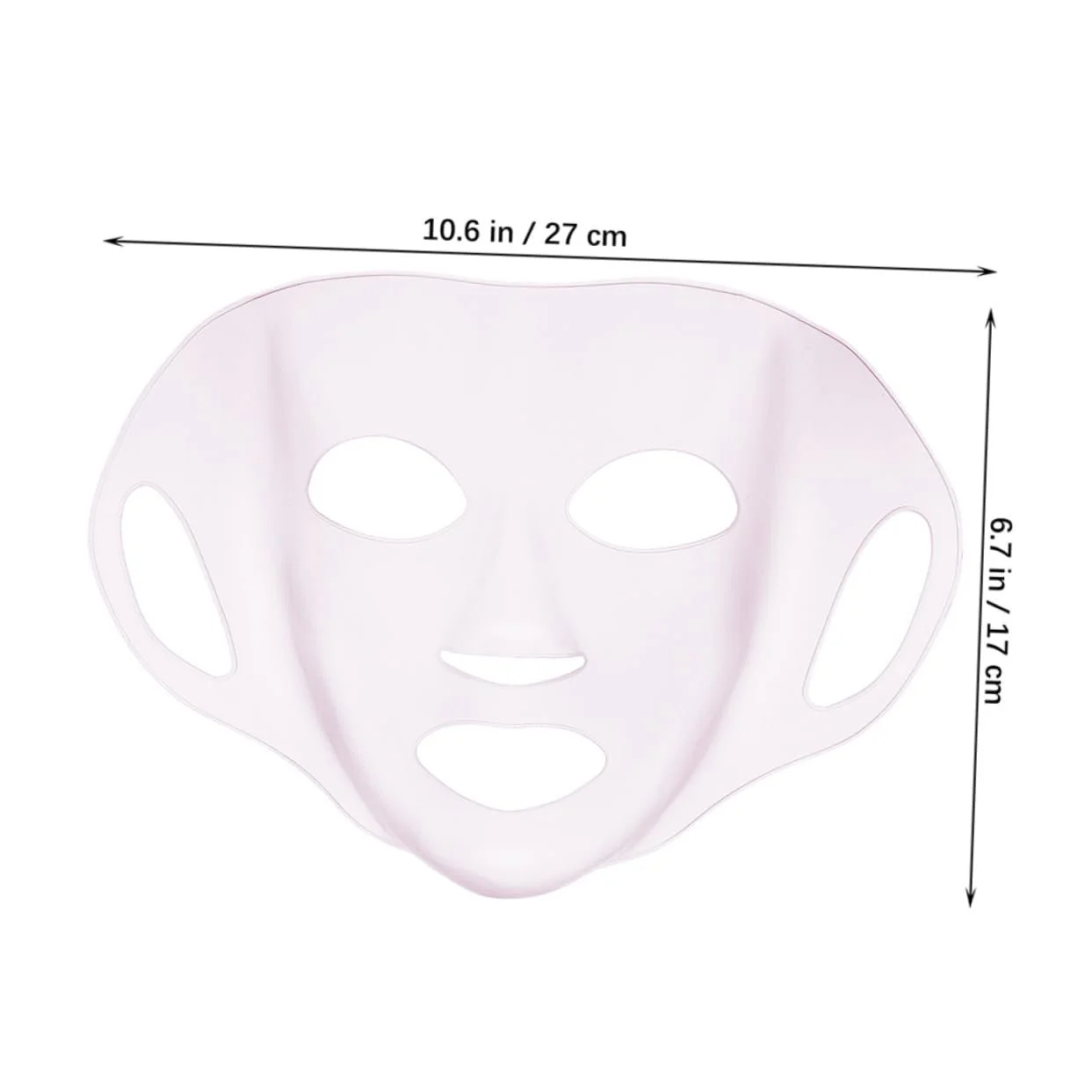 Маска для обличчя VICASKY Силіконова багаторазова, 3 шт, фото №2