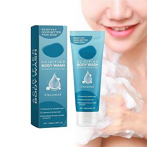 Гель для душу Naturium Vitamin C підкислений з контролем запаху без SLS та парабенів - Фото 1