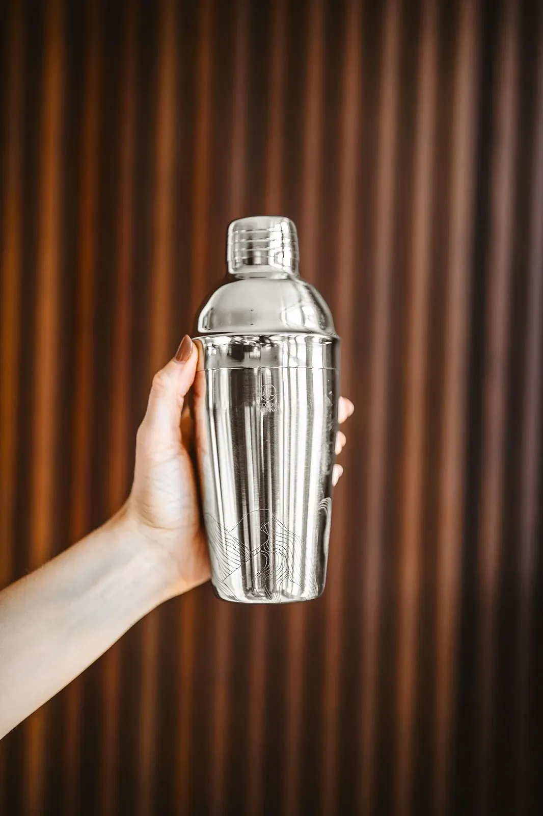 Коктейльний шейкер Leopold Vienna Mountains 500 мл, нержавіюча сталь, фото №4 Коктейльний шейкер Leopold Vienna Mountains 500 мл, нержавіюча сталь, фото №4