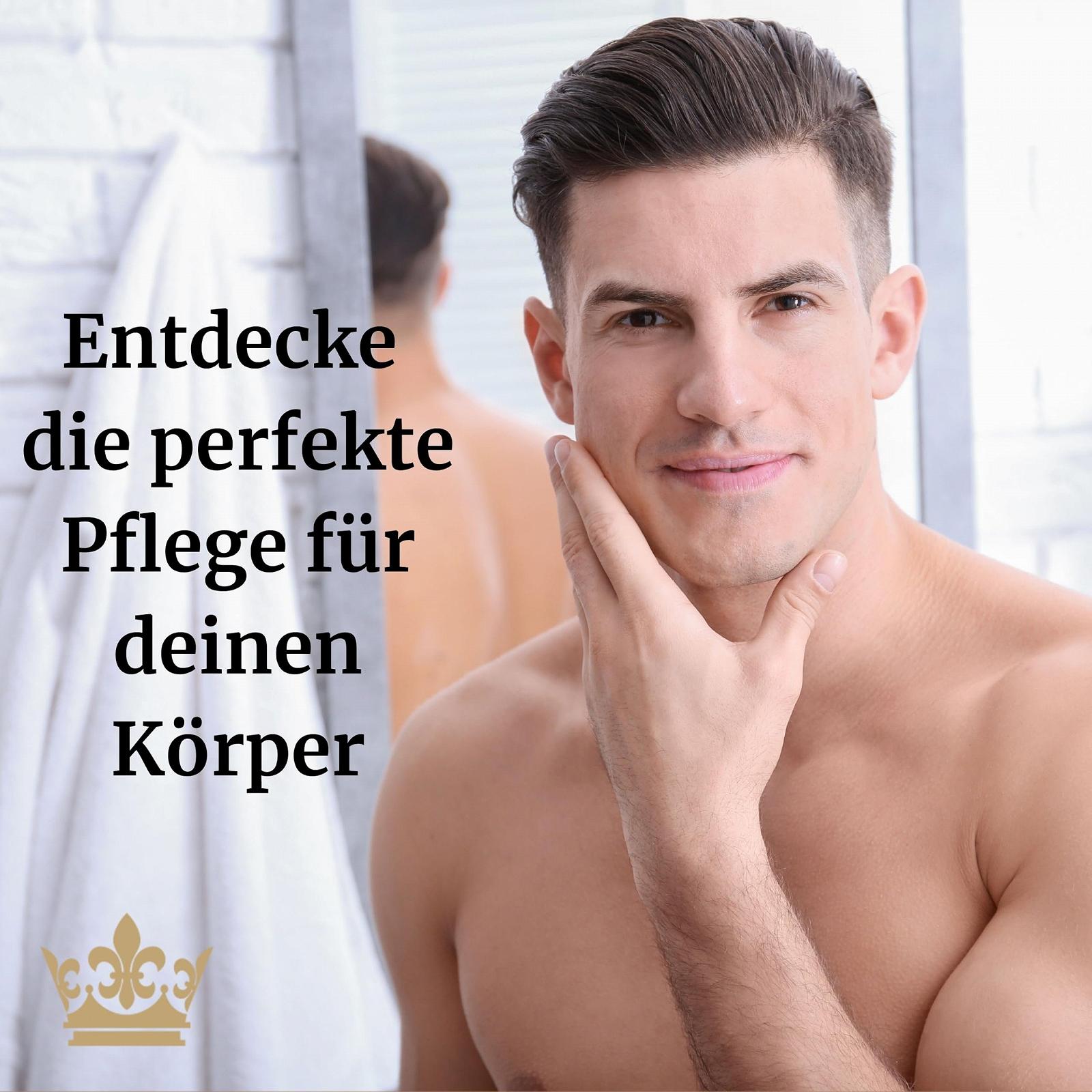 Гель для душу та шампунь 2-в-1 Rubin for Men Gentle 150 мл без сульфатів та парабенів веганський, фото №4