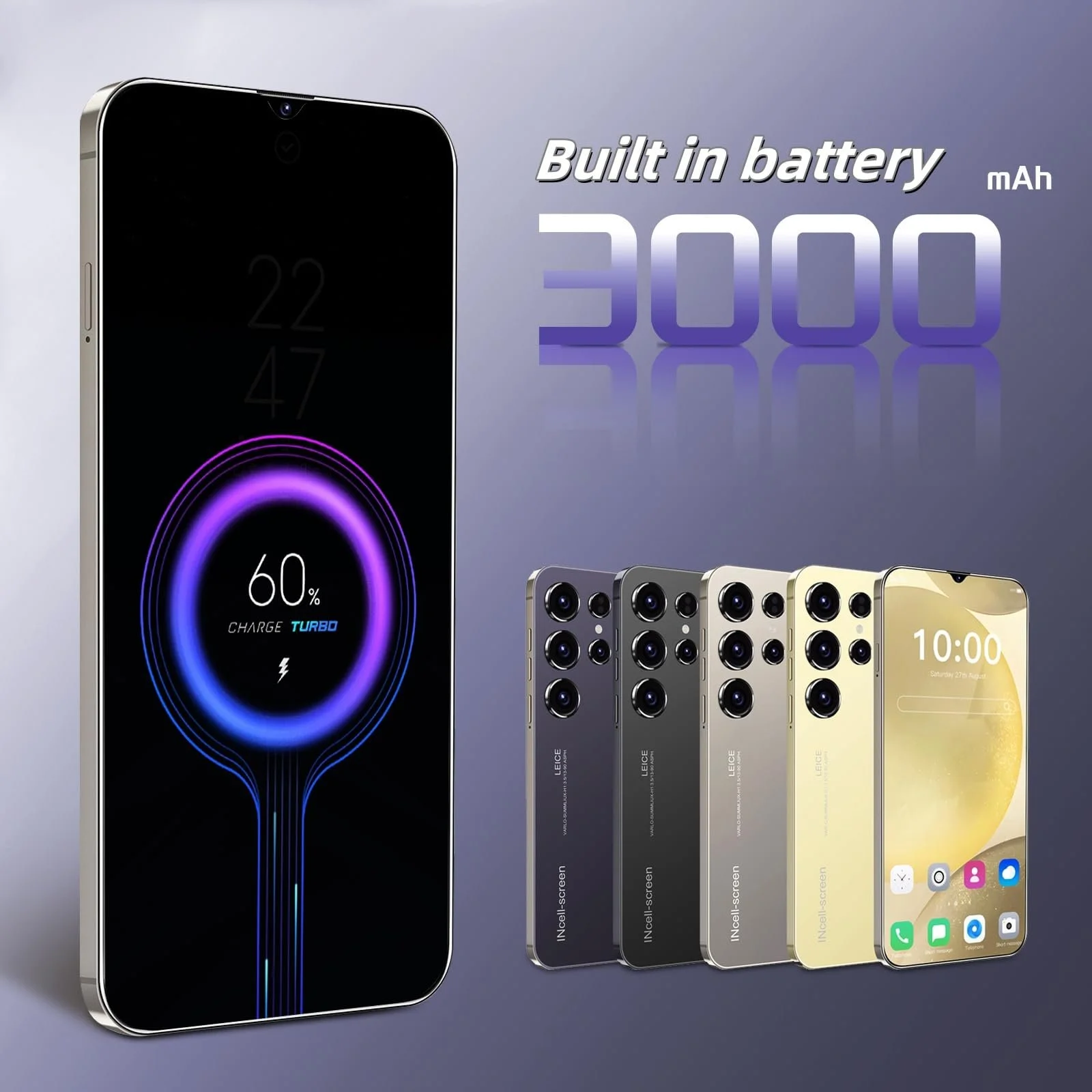 Смартфон Unlock 5 6.3" 2GB/16GB 4G Android Grey, фото №4