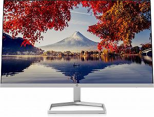 Монитор HP M24f 24 дюйма Full HD IPS 75Hz 5мс VGA HDMI серебристо-чёрный synthetic.ua - Фото 1