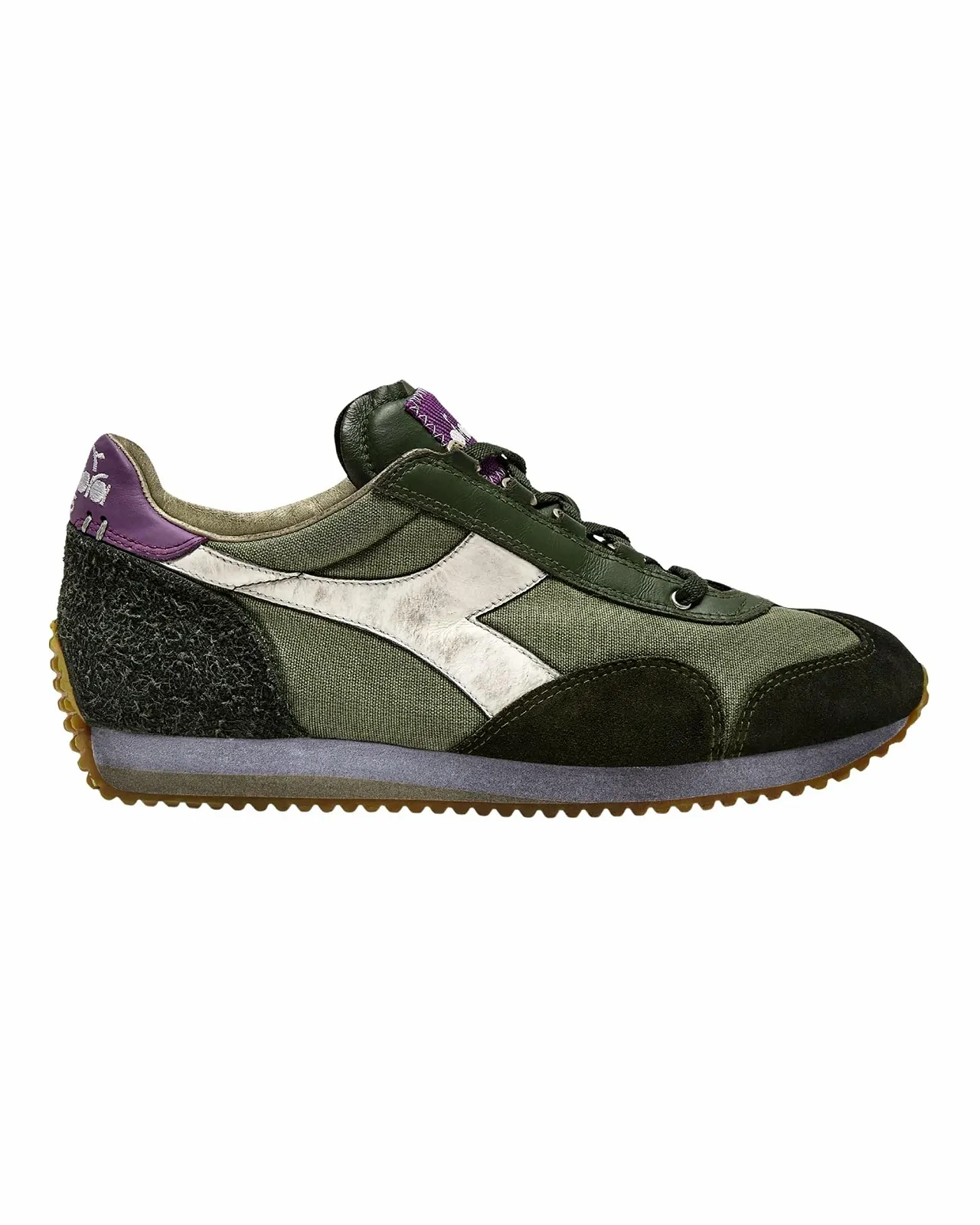 Кеди Diadora Heritage Equipe Dirty SW Evo Чоловічі Білі Тканинні Повсякденні Кросівки 181251, фото №1