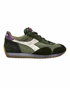 Кеди Diadora Heritage Equipe Dirty SW Evo Чоловічі Білі Тканинні Повсякденні Кросівки 181251 - Фото 1