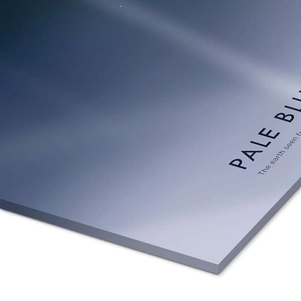 Картина на акриловом стекле Posterlounge Pale Blue Dot NASA 50 x 70 см Синяя, фото №3
