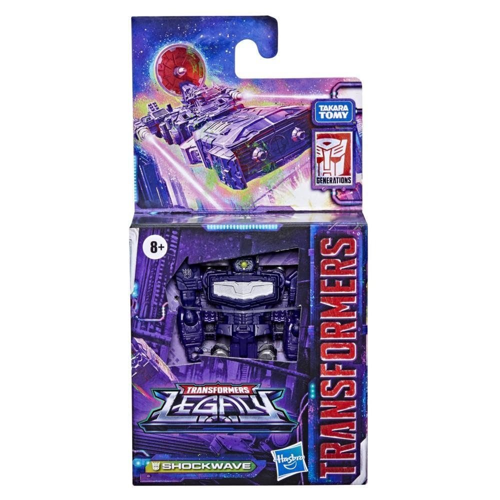 Фигурка Hasbro TRA Gen Legacy EV Core Shockwave, черный, фото №2