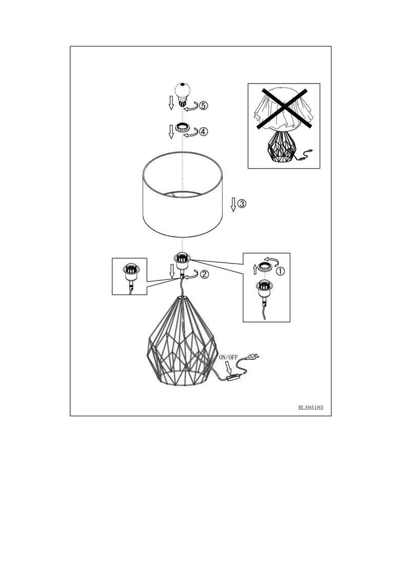 Настільна лампа EGLO 60 W Мідна, фото №6
