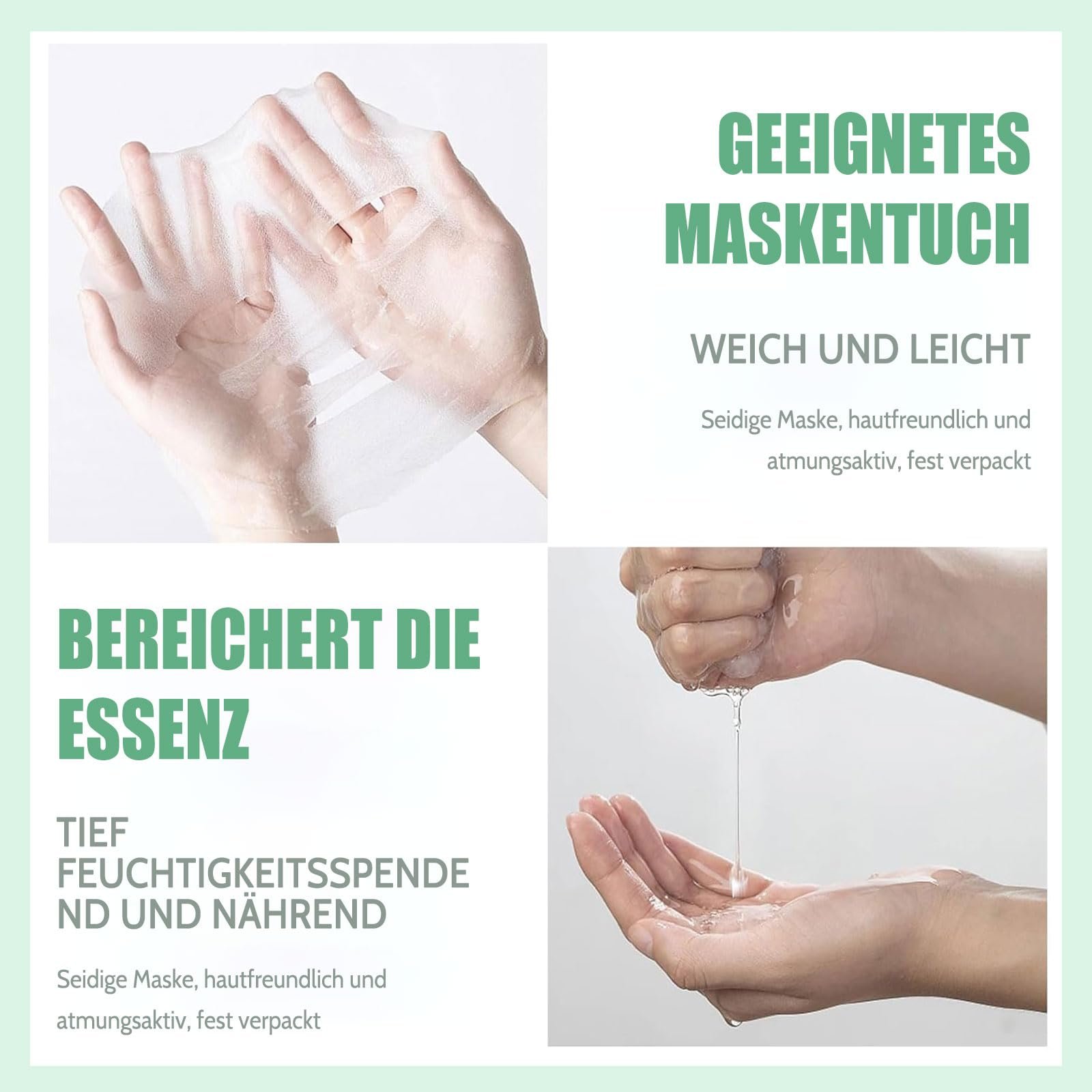 Тканевая маска Набор Altherona 6 шт Чайный лист, Лаванда и Цветок вишни, фото №4