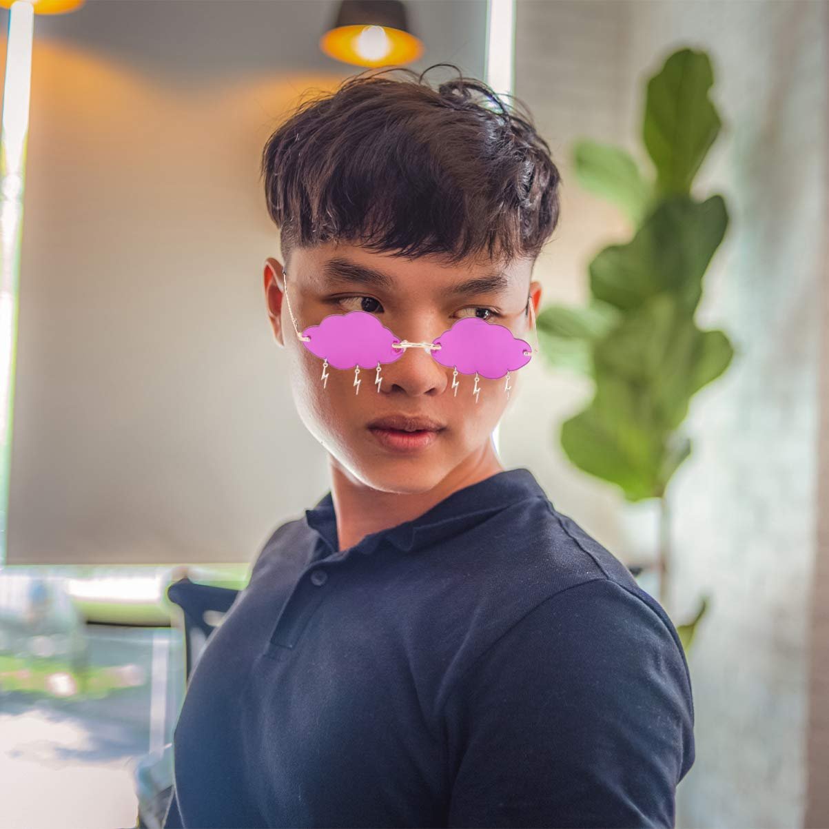 Сонцезахисні окуляри Wolke Без оправи Вінтажні, фото №8