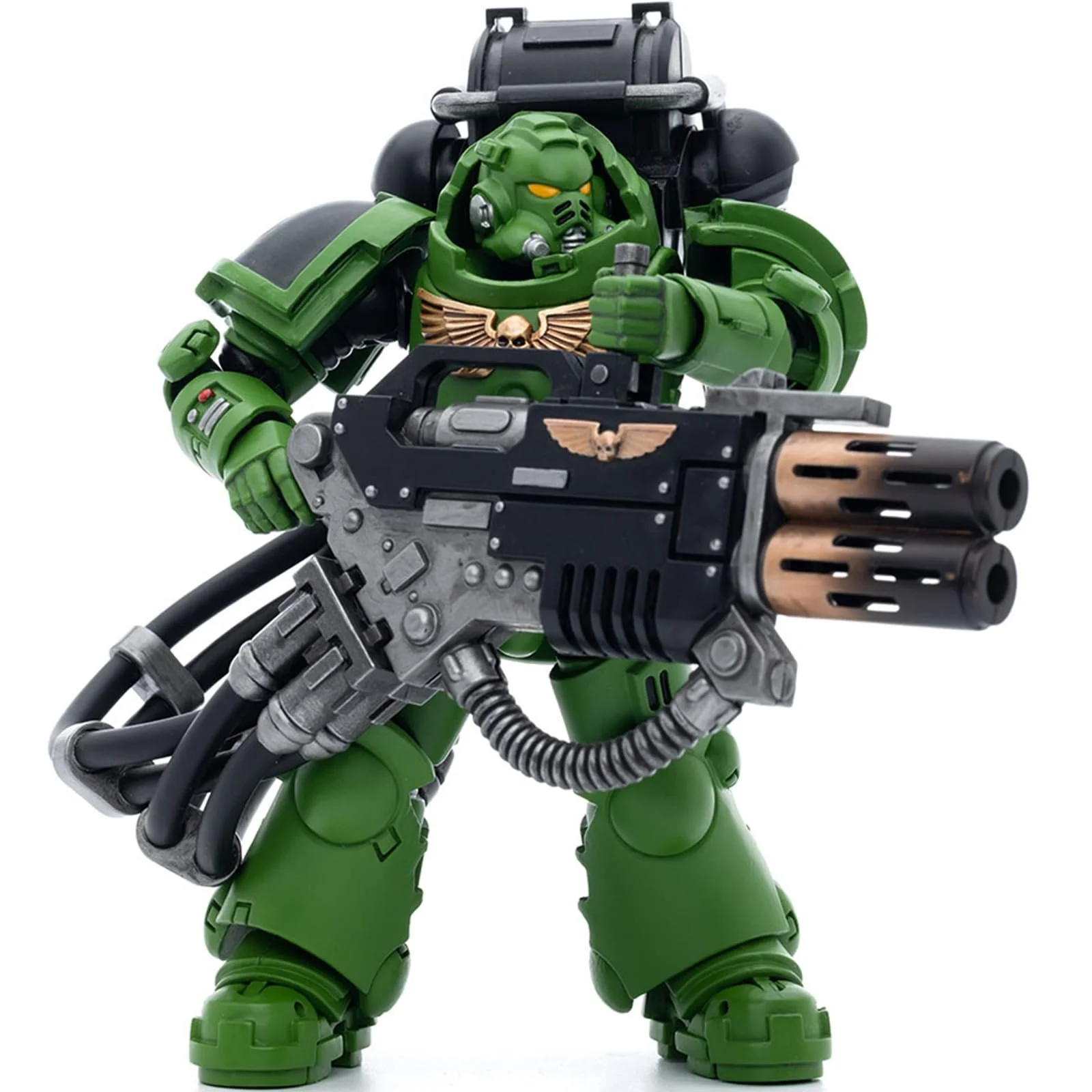 Екшн-фігурка JOYTOY Warhammer 40k Salamanders Eradicators Brother Xavak 1:18, фото №1