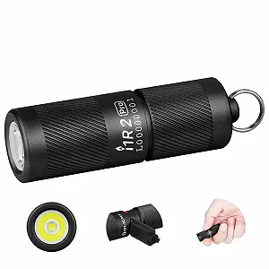 Ліхтар LED Міні OLIGHT I1R II Pro EOS 180 люмен, чорний - Фото 1