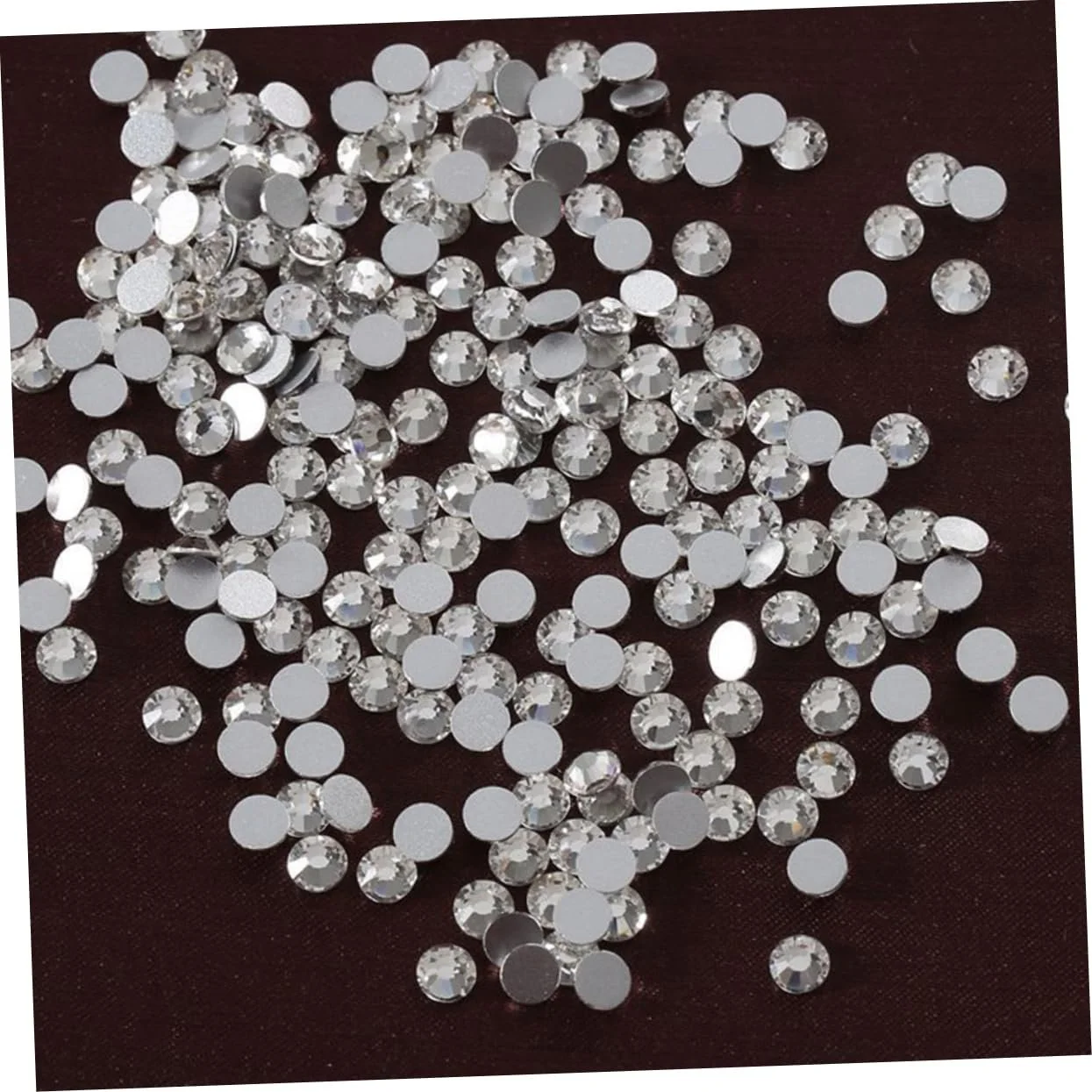 Стрази EXCEART Набір 72 шт. Каміння Скло для губ блиск рум'яна манікюр Земляний Колір, фото №5