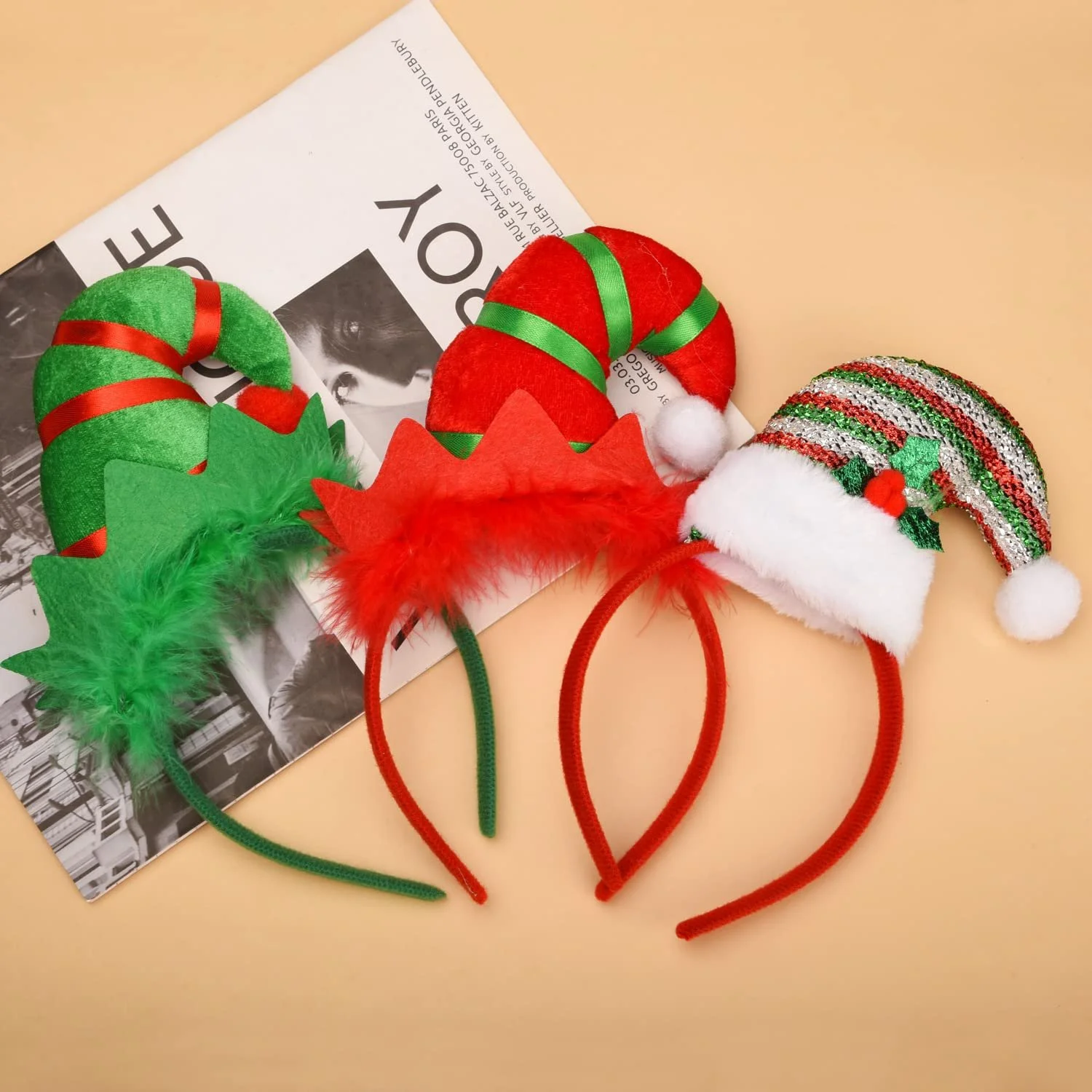 Набор обручей на голову эльфа, 3 шт., фото №4