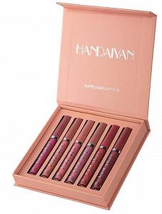 Набір з 6 шт. Рідка помада Матова Водостійка - Фото 1