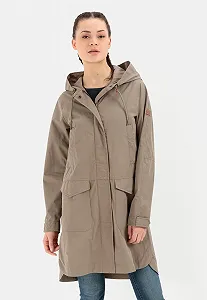 Пальто camel active Жіноче Функціональне з капюшоном synthetic.ua - Фото 1