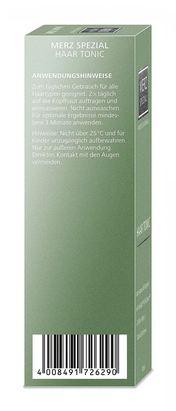 Тонік Merz Spezial Professional для волосся - проти випадіння волосся з кофеїном та біотином, фото №3