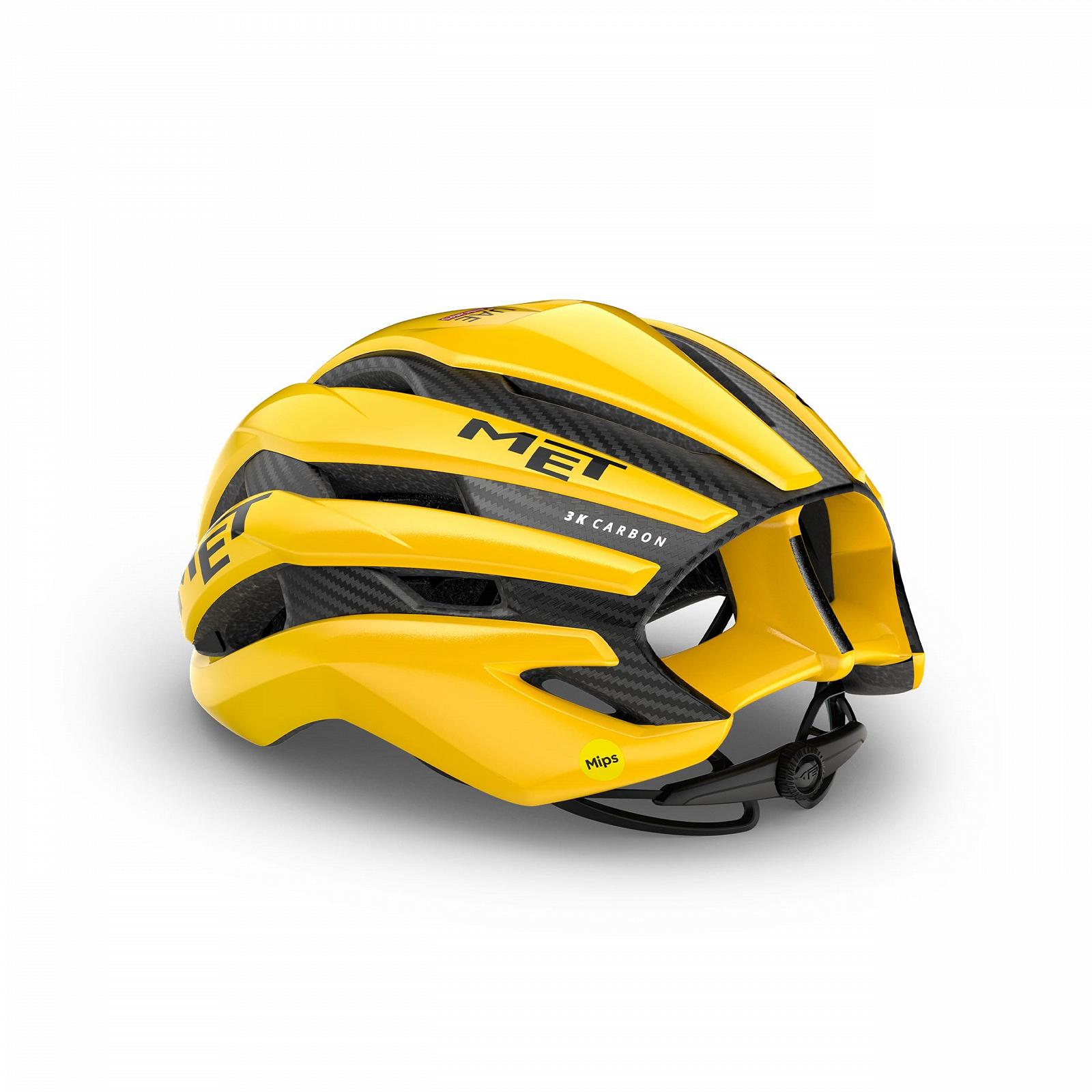 Шлем MET Trenta 3K Carbon MIPS Jaune, L, фото №4