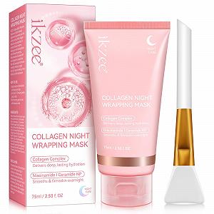 Ночная маска для лица с коллагеном Organic Collagen Real Deep Mask с коллагеном для сияющей кожи, 75 мл - Фото 1