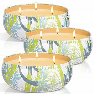 Свечи Citronella 3 Wick Candle 36 oz Burning Time 240 Hours - Фото 1