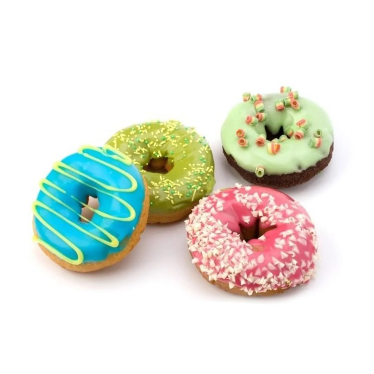 Формы для выпечки пончиков силиконовые набор, фото №3